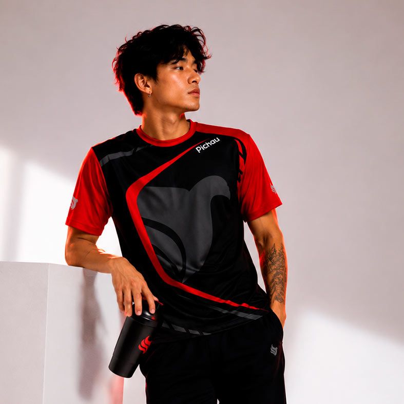 Camiseta Gamer Pichau Crimson, CMS-PG-CRIMSON