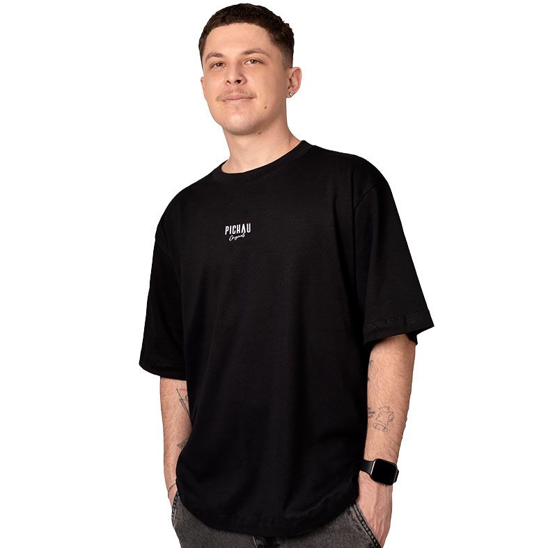 Camiseta Oversized Pichau Originals Cyber Synth, CMS-PG-CYBER