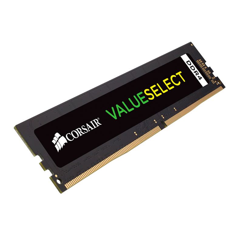 Memoria Corsair ValueSelect, 4GB (1x4GB), DDR4, 2400MHz, C16, CMV4GX4M1A2400C16