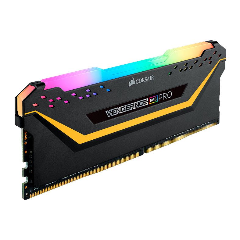 Memoria Corsair Vengeance RGB PRO TUF Gaming, 16GB (2x8GB), DDR4, 3200MHz, C16, Preta, CMW16GX4M2C3200C16-TUF