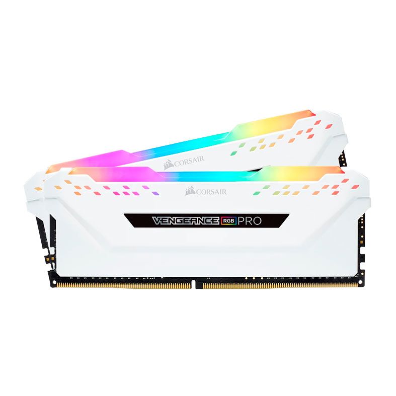 CORSAIR DDR4-3600MHz 32GB ホワイト VENGEANCE Memoria Corsair Vengeance Pro, RGB, 32GB (2x16GB), DDR4, 3600MHz