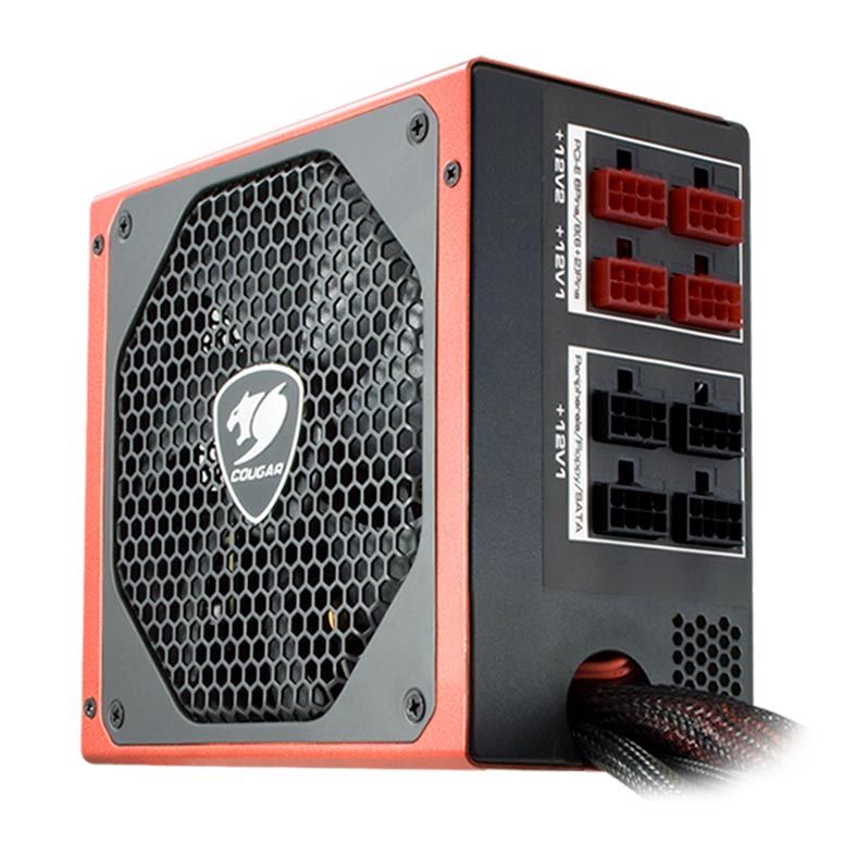 Fonte Cougar CMX Series V3 1200W, PFC Ativo 80 Plus Bronze, CMX1200 V3 - BOX