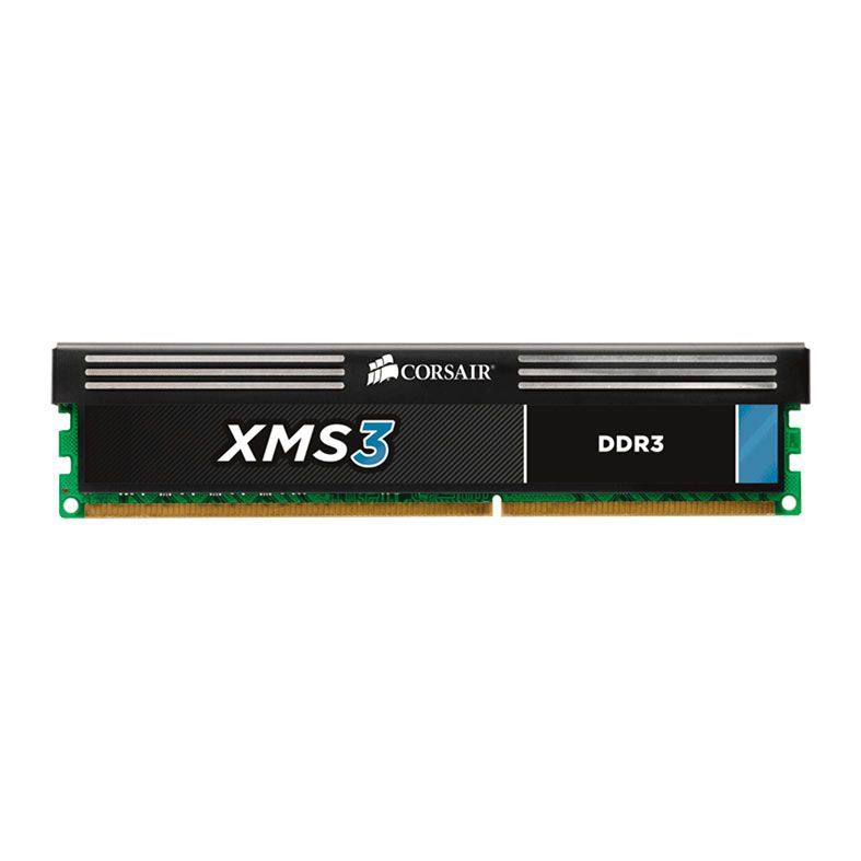 Memoria Corsair XMS3, 8GB (1x8GB), DDR3, 1333MHz, C9, Preto, CMX8GX3M1A1333C9