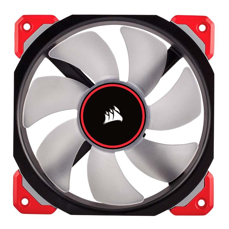 Ventoinha Corsair ML120 PRO LED Vermelho 120mm, CO-9050042-WW