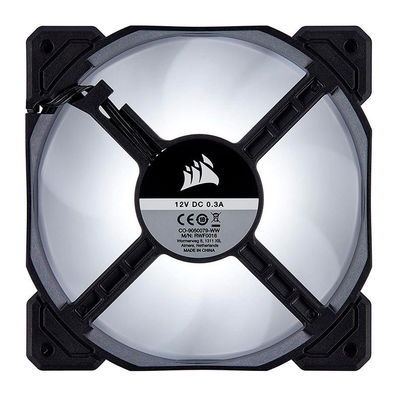 Ventoinha Corsair AF120 LED Branco 2018, 120mm, CO-9050079-WW