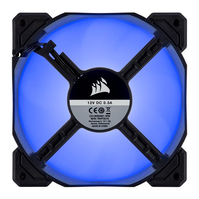 Ventoinha Corsair AF120 LED Azul 2018, 120mm, CO-9050081-WW