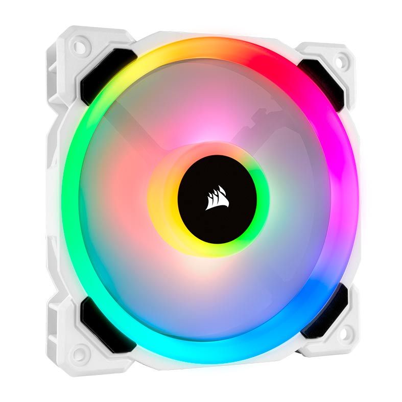 Ventoinha Corsair LL120 RGB Branca 2018, 120mm, CO-9050091-WW
