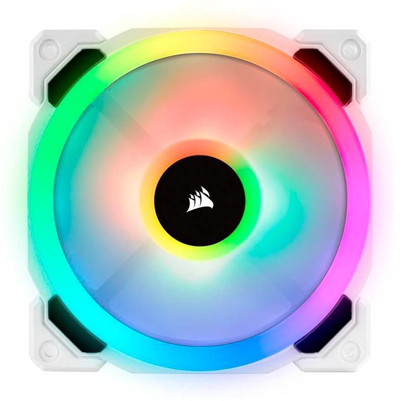 Ventoinha Corsair LL120 RGB Branca 2018, 120mm, CO-9050091-WW
