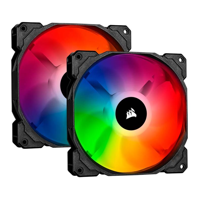 Kit Ventoinhas Corsair SP140 RGB Pro 2x140mm, CO-9050096-WW