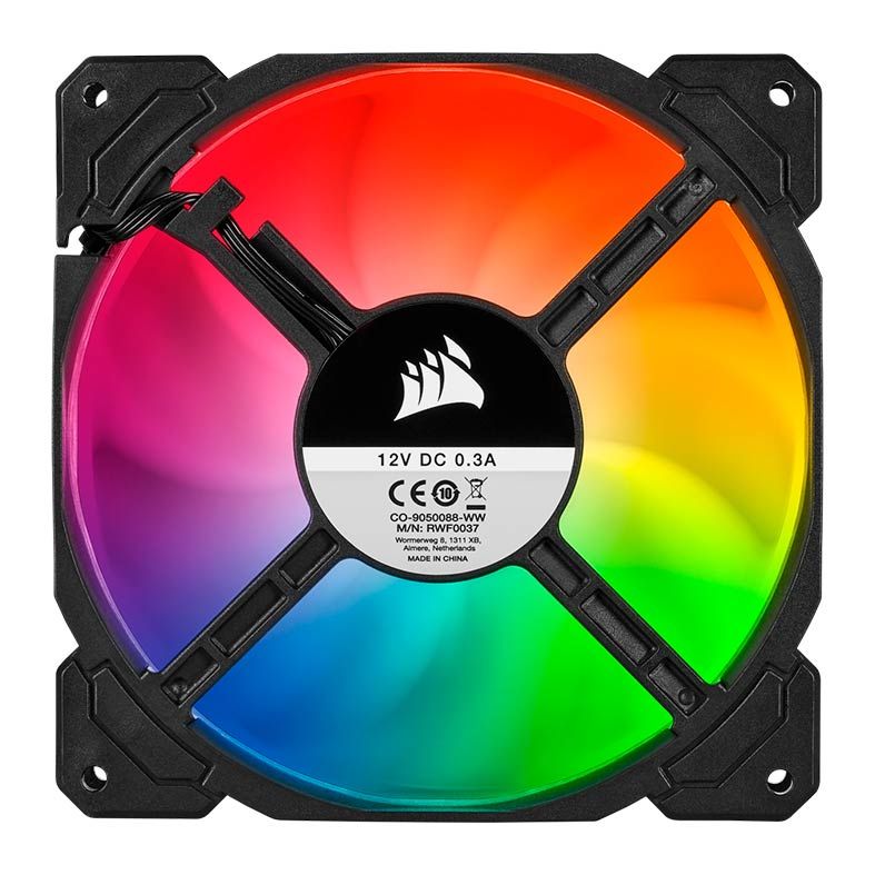 Kit Ventoinhas Corsair SP140 RGB Pro 2x140mm, CO-9050096-WW