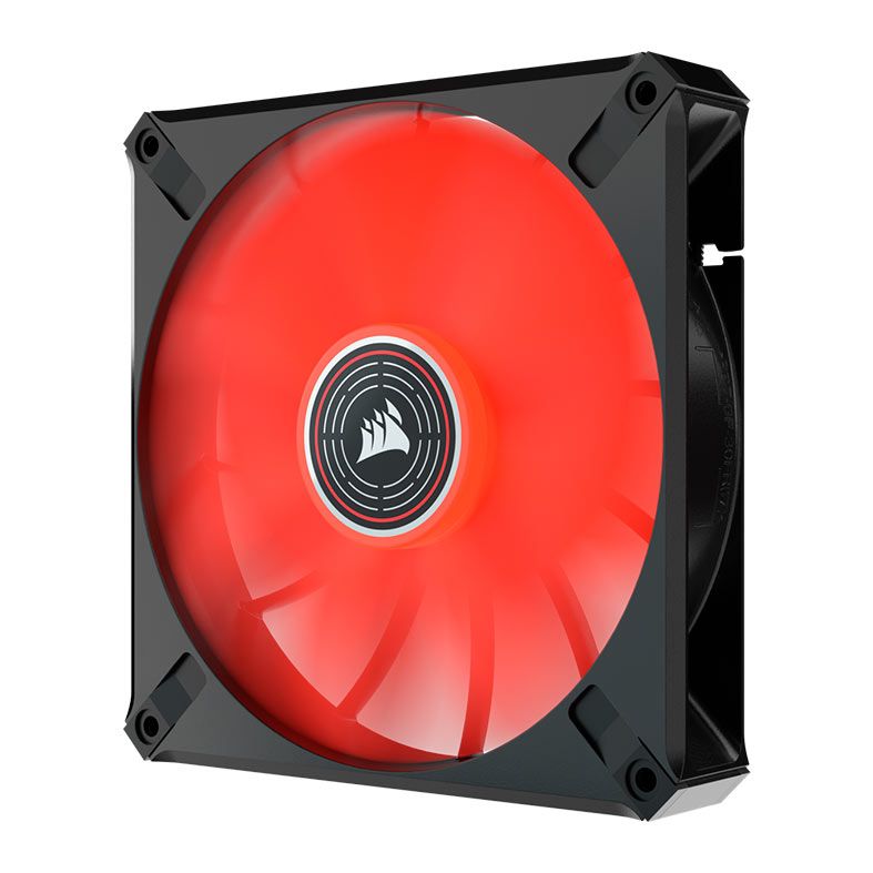 Ventoinha Corsair ML140 LED Elite, 140mm, LED Vermelho, CO-9050123-WW