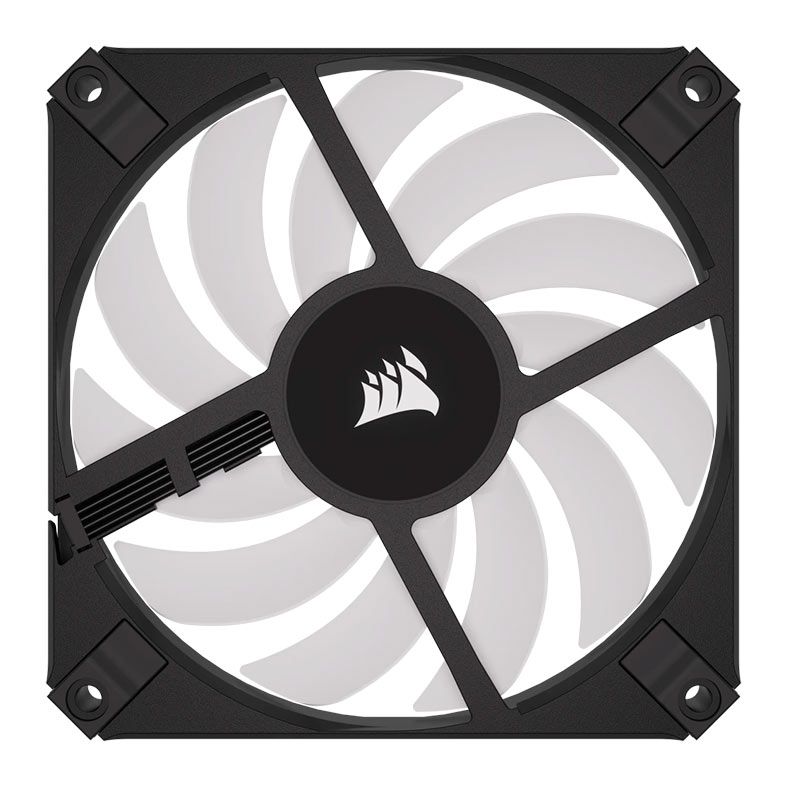Kit Ventoinhas Corsair Icue AF120 Slim PWM, RGB, 2x120mm, Preto, CO-9050163-WW