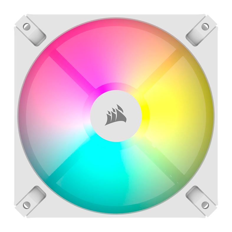 Ventoinha Corsair Icue AR120 PWM, RGB, Branco, CO-9050168-WW