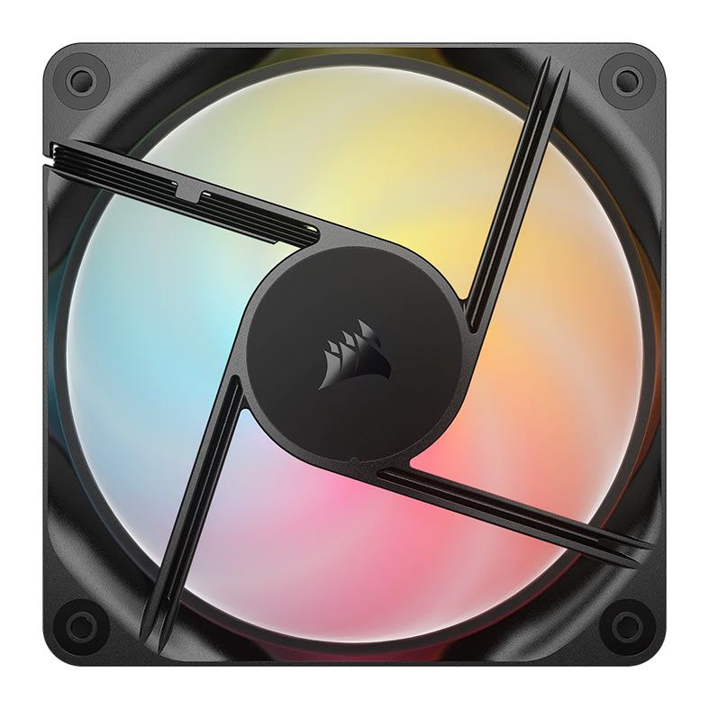 Kit Ventoinhas Corsair RS120-R, ARGB, 3x120mm, Preto, CO-9050196-WW