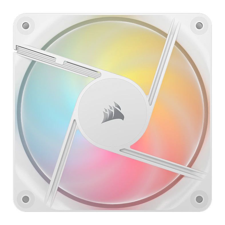 Kit Ventoinhas Corsair RS120-R, ARGB, 3x120mm, Branco, CO-9050197-WW