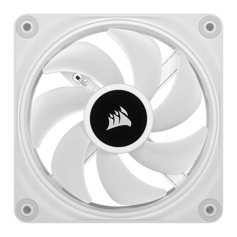 Kit Ventoinhas Corsair Icue Link QX120 PWM, RGB, 3x120mm, Branco, CO-9051006-WW