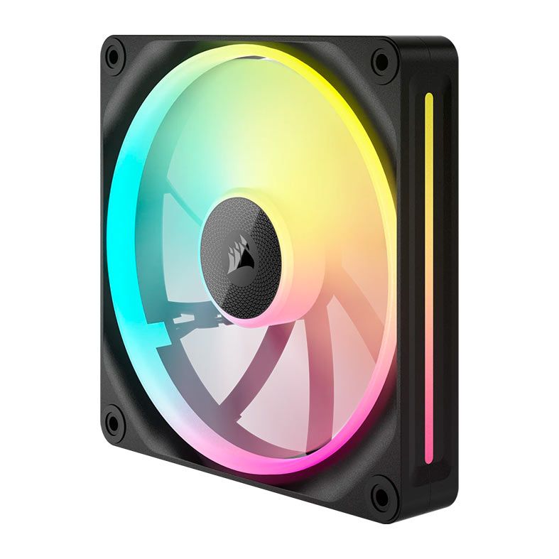 Kit Ventoinhas Corsair Icue Link LX140, RGB, 2x140mm, Preto, CO-9051028-WW