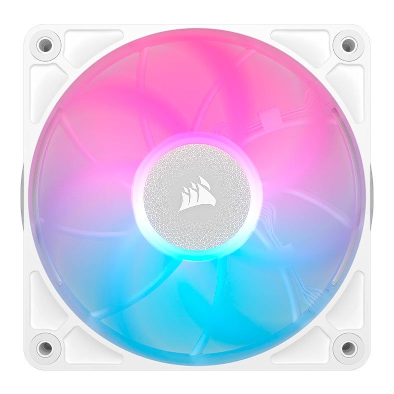 Ventoinha Corsair Icue Link RX120 Max, RGB, 120mm, Branco, CO-9051037-WW