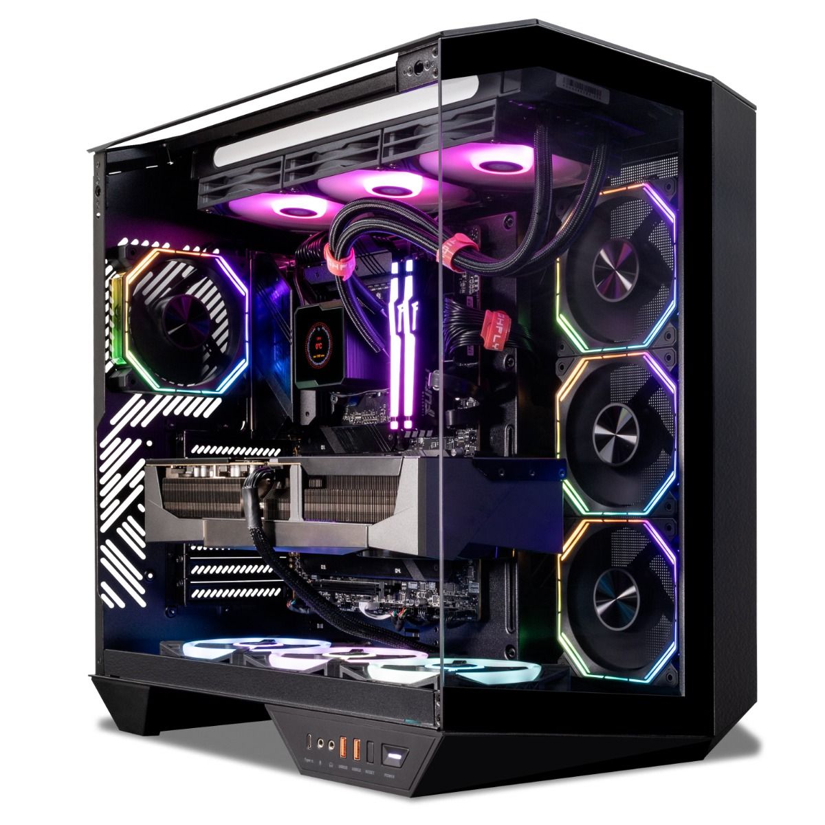 PC Gamer Pichau Highflyer, Intel Core Ultra 9 285K, GeForce RTX 5070 12GB, 32GB DDR5, SSD M.2 1TB