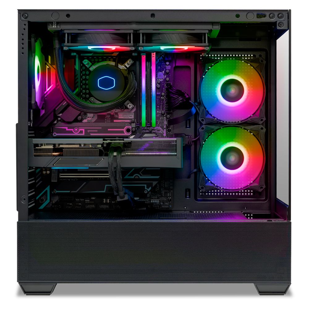 PC Gamer Pichau Zigu II, Intel Core Ultra 7 265KF, Radeon RX 9060 XT 8GB, 16GB DDR5, SSD M.2 480GB