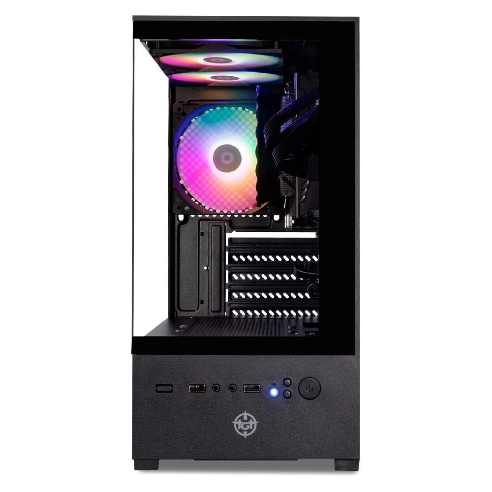 PC Completo Mancer Draco II, AMD RYZEN 3 3200G, 8GB DDR4, SSD 240GB + Monitor + Kit Periféricos