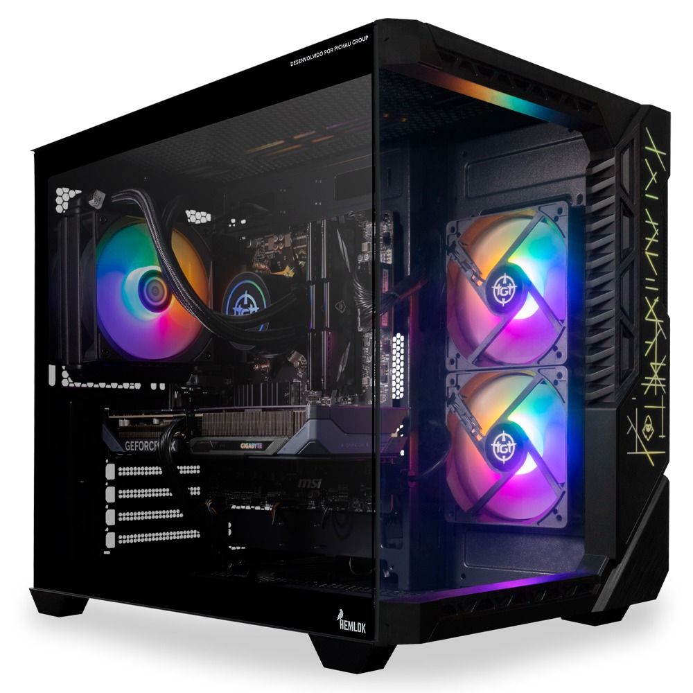 PC Gamer Pichau, AMD Ryzen 7 5700X, Radeon RX 7650 GRE 8GB, 16GB DDR4, SSD 480GB