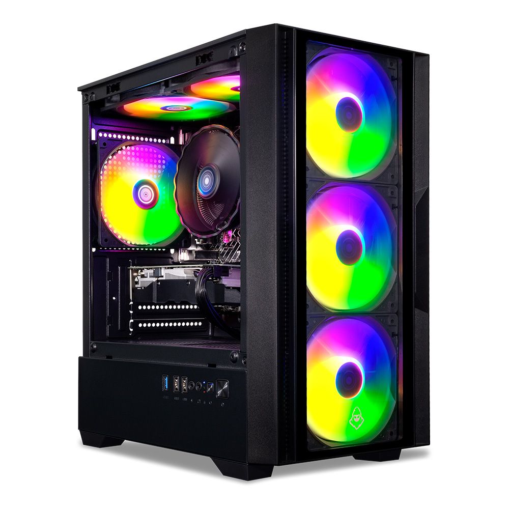 PC Gamer Mancer Morfeu II, Intel i3-10100F, GeForce GTX 1660 Super 6GB, 8GB DDR4, SSD 240GB