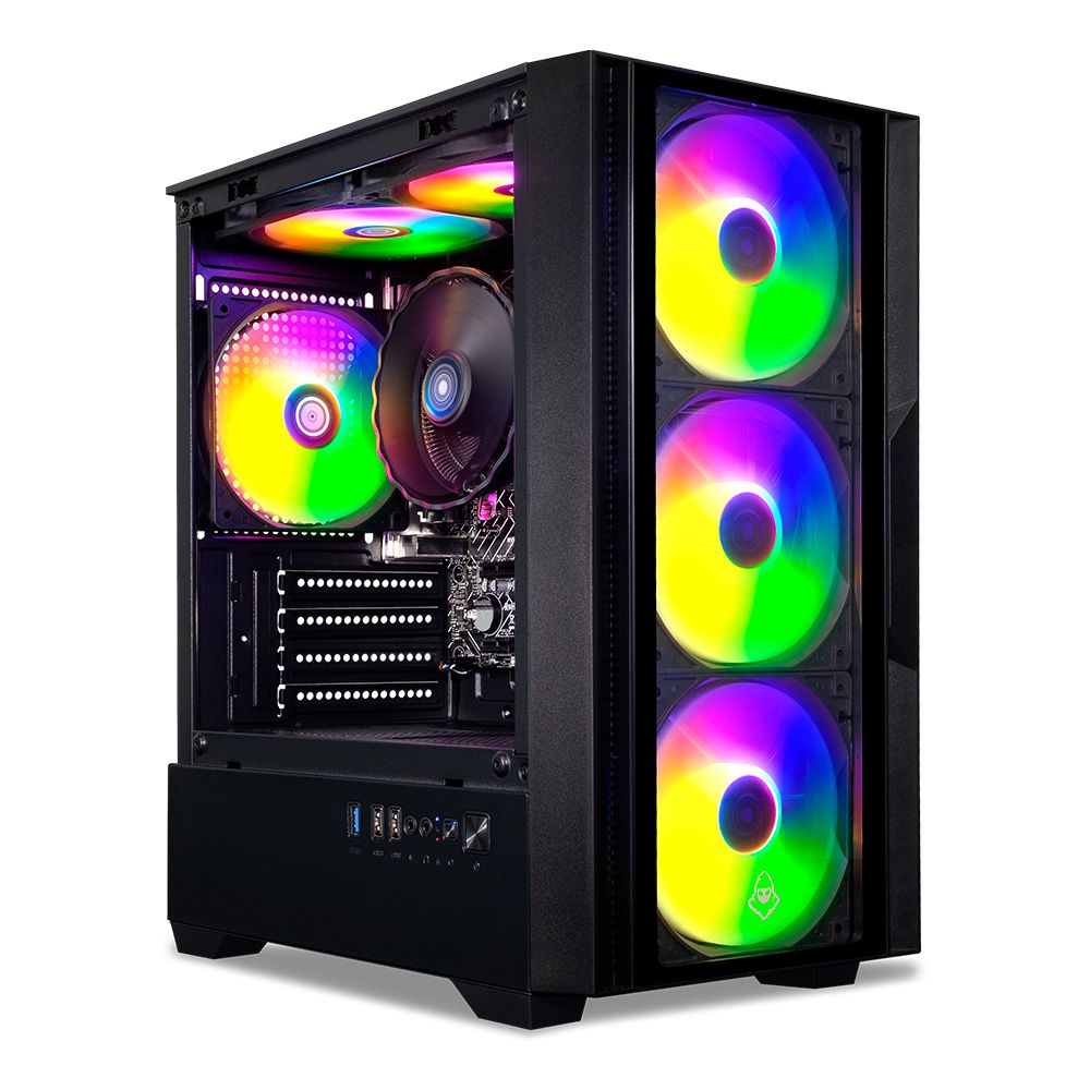 PC Pichau Botis, Intel i3-13100, UHD Intel 730, 8GB DDR4, SSD 240GB