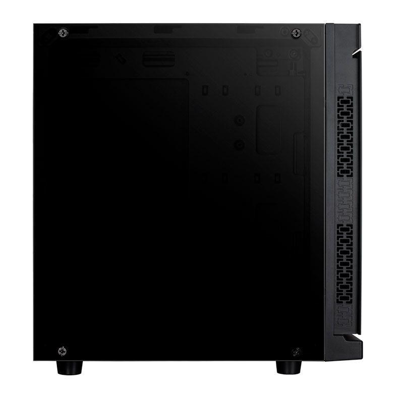 Gabinete Gamer Aigo Cool Shadow Mini Preto Lateral Acrilico