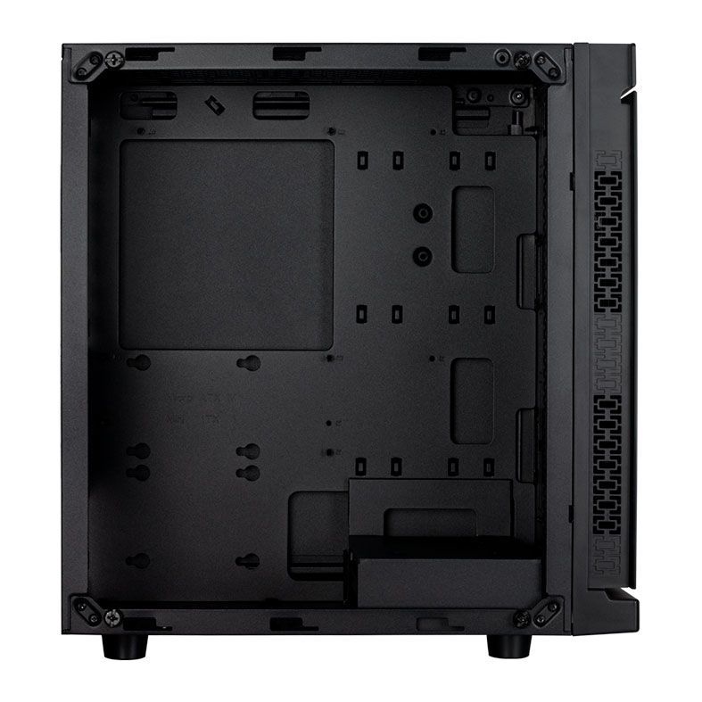 Gabinete Gamer Aigo Cool Shadow Mini Preto Lateral Acrilico