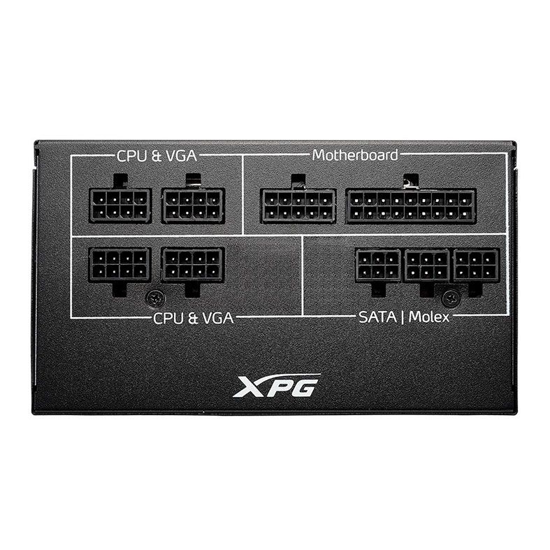 Fonte XPG Core Reactor, 650W, 80 Plus Gold, Full Modular, Preto, COREREACTOR650G-BKCBR