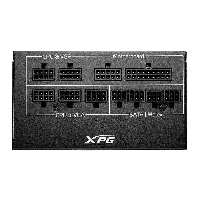 Fonte XPG Core Reactor, 850W, 80 Plus Gold, Full Modular, Preto, COREREACTOR850G-BKCBR