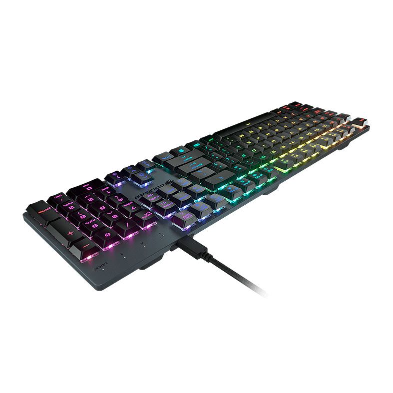 Teclado Mecanico Cougar Luxlim, Low-Profile, Switch Vermelho, COUGAR-LUXLIM