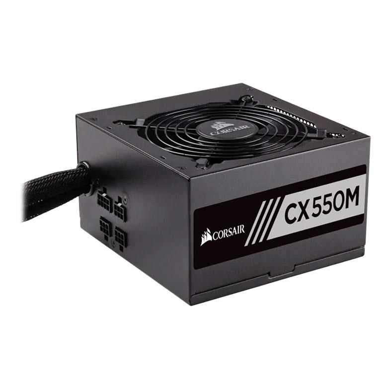 Fonte Corsair CX Series CX550M 80 Plus Bronze 550W PFC Ativo, CP-9020102-BR