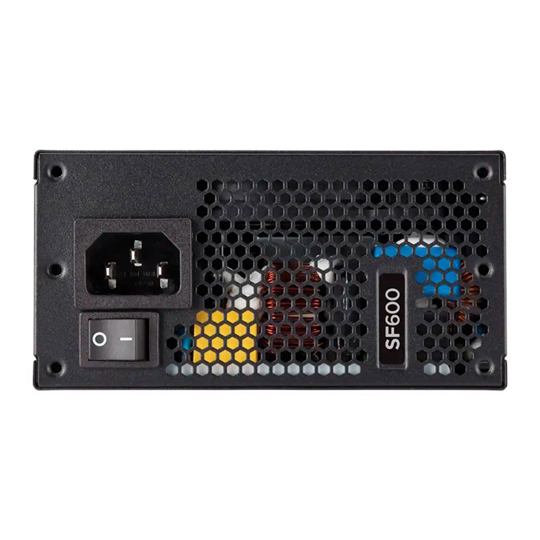 Fonte Corsair SF Series SF600 80 Plus Gold 600W PFC Ativo Modular, CP-9020105-WW