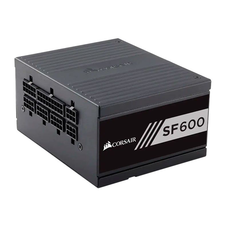 Fonte Corsair SF Series SF600 80 Plus Gold 600W PFC Ativo Modular, CP-9020105-WW