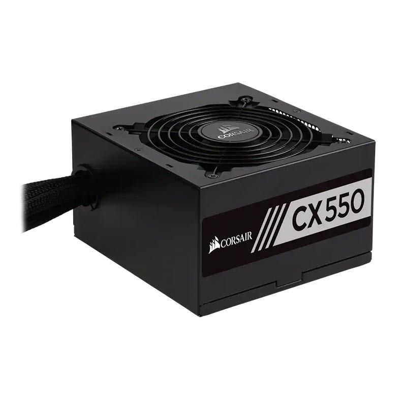 Fonte Corsair CX Series CX550 80 Plus Bronze 550W PFC Ativo, CP-9020121-BR