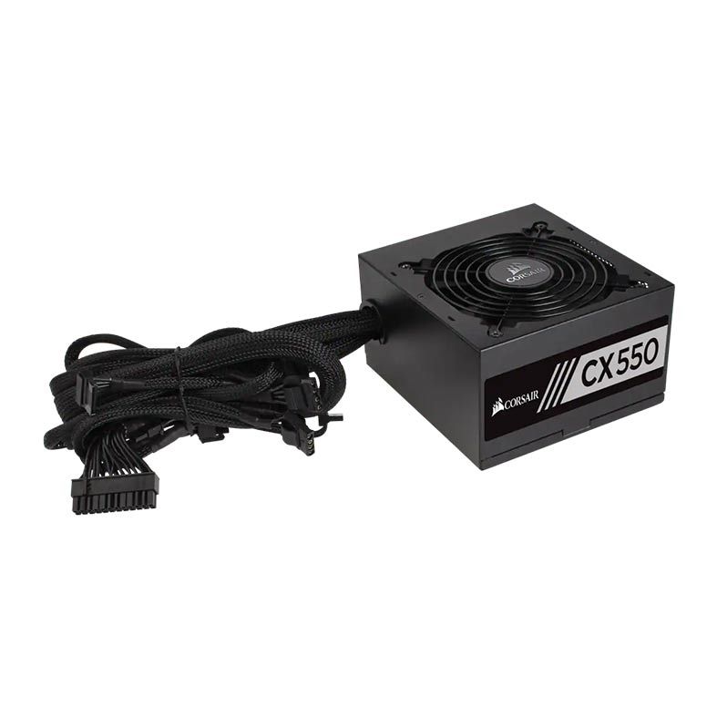 Fonte Corsair CX Series CX550 80 Plus Bronze 550W PFC Ativo, CP-9020121-BR