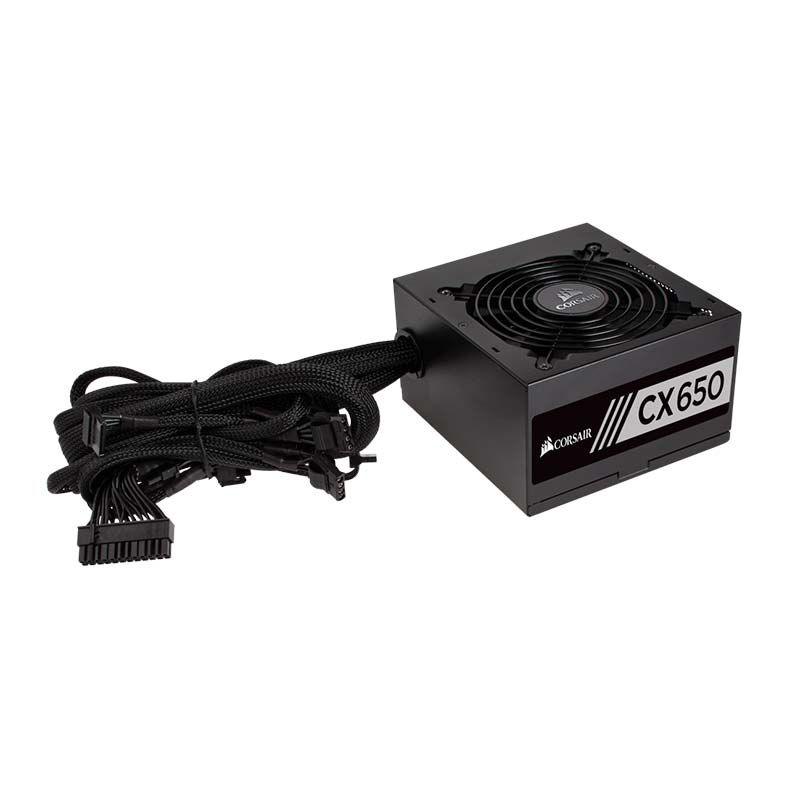 Fonte Corsair CX Series CX650 80 Plus Bronze 650W PFC Ativo, CP-9020122