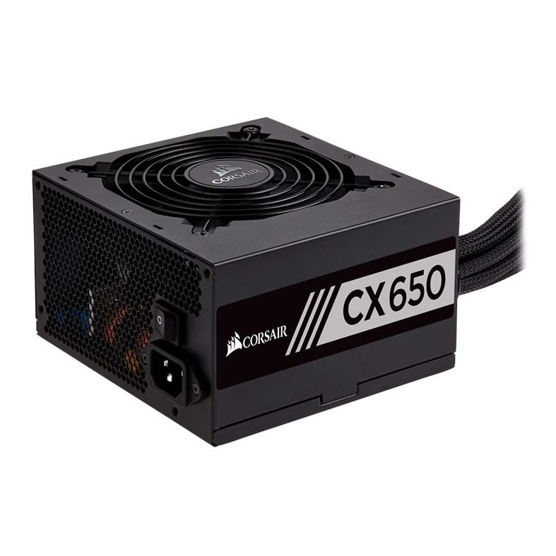 Fonte Corsair CX Series CX650 80 Plus Bronze 650W PFC Ativo, CP-9020122