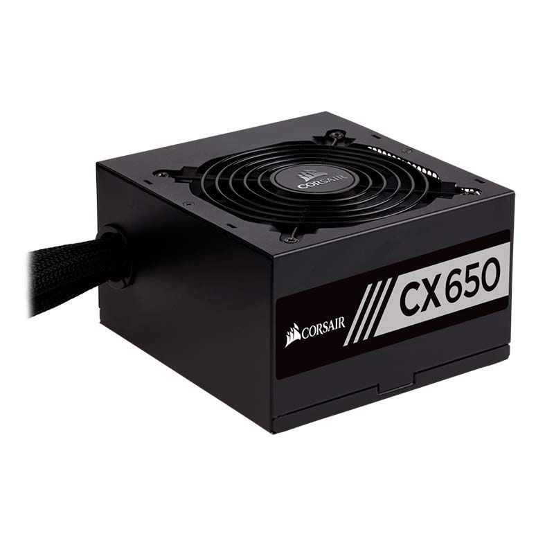 Fonte Corsair CX Series CX650 80 Plus Bronze 650W PFC Ativo, CP-9020122
