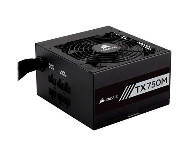 Fonte Corsair TXM Series TX750M 80 Plus Gold 750W PFC Ativo, CP-9020131-WW
