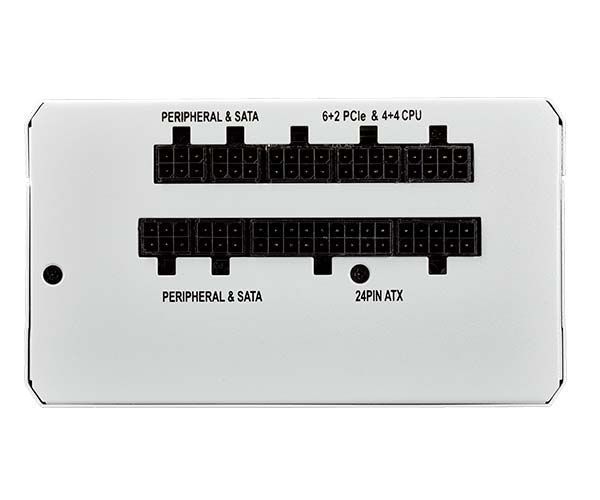 Fonte Corsair RMx Series Modular RM750X Branca 750 Watts 80 Plus Gold, CP-9020155-WW