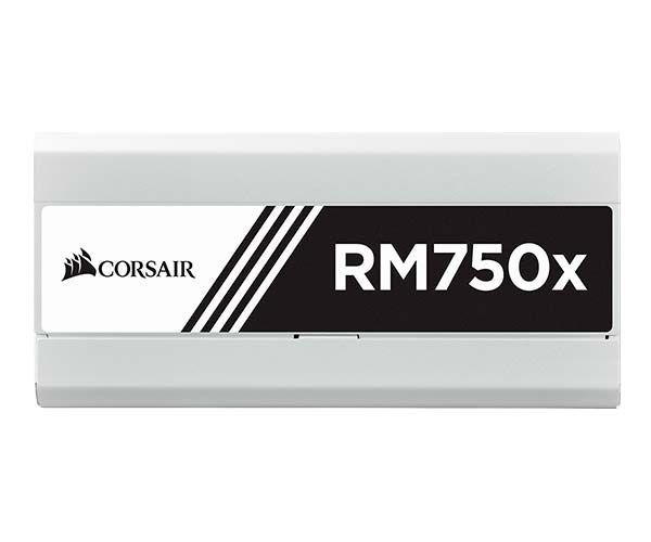 Fonte Corsair RMx Series Modular RM750X Branca 750 Watts 80 Plus Gold, CP-9020155-WW