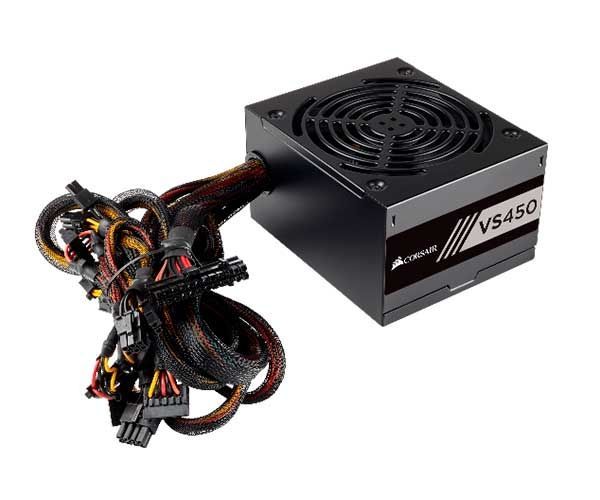 Fonte Corsair VS450 80Plus White 450W, CP-9020170