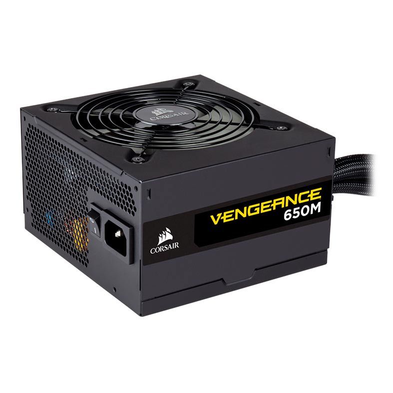 Fonte Corsair Vengeance 650M Modular 80 Plus Silver, CP-9020175-WW
