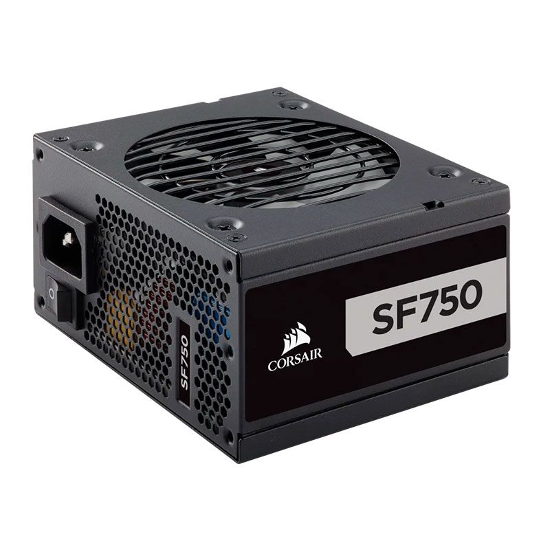 Fonte Corsair SF Series SF750, 750W, Full Modular, Platinum 80 Plus, Preta, CP-9020186-NA