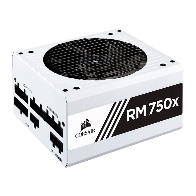 Fonte Corsair RMx Series Modular RM750x Branca Gold 80 Plus, CP-9020187-WW
