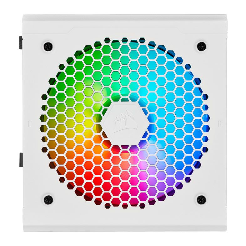 Fonte Corsair CX-F RGB Series CX550F RGB, 550W, Full Modular, 80 Plus Bronze, White, CP-9020225-NA