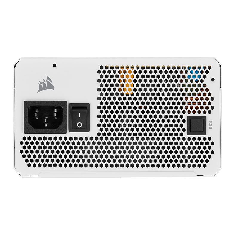 Fonte Corsair CX-F RGB Series CX650F RGB, 650W, Full Modular, 80 Plus Bronze, White, CP-9020226-BR